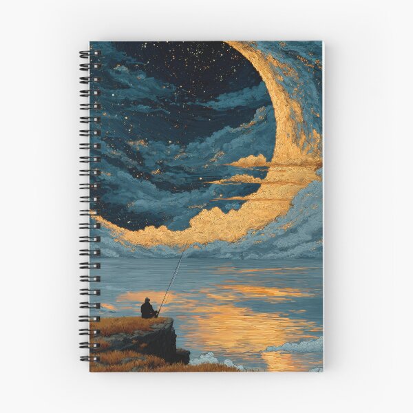 Item preview, Where the Sky Pours Gold – Fishing at the Edge of a Dream designed and sold by MetroEnvision.