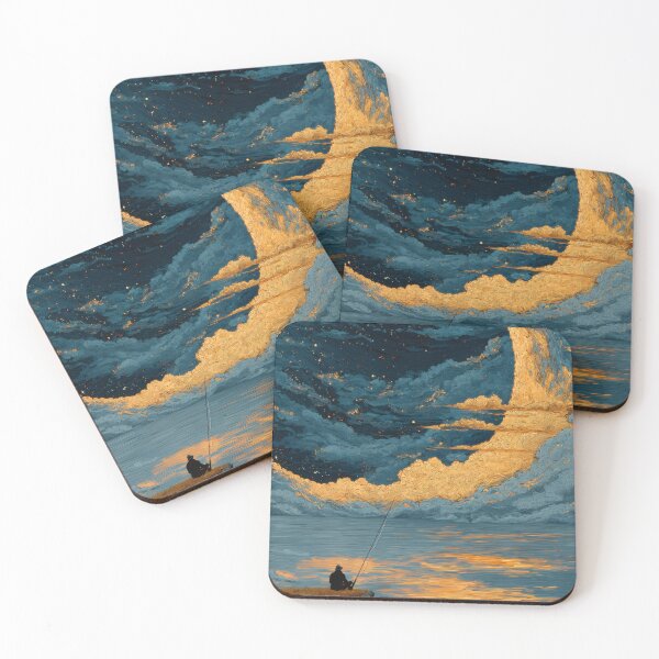 Item preview, Where the Sky Pours Gold – Fishing at the Edge of a Dream designed and sold by MetroEnvision.