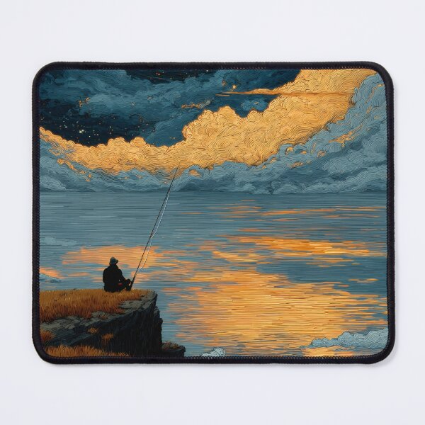 Item preview, Where the Sky Pours Gold – Fishing at the Edge of a Dream designed and sold by MetroEnvision.