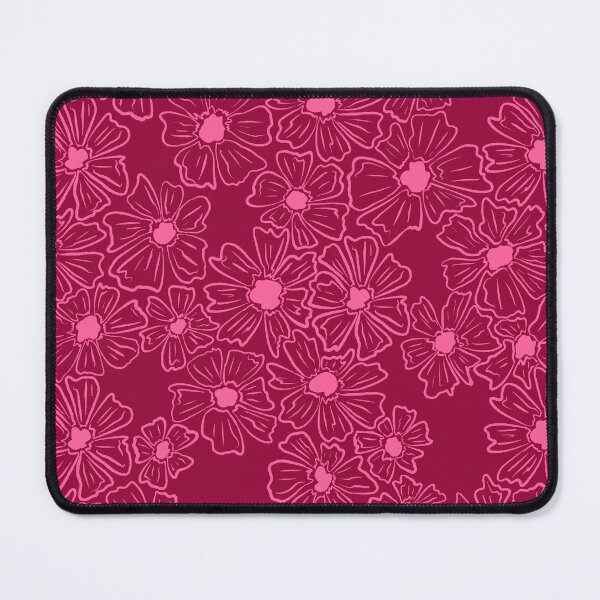 Item preview, electric petals pink pattern designed and sold by KitschByKate.