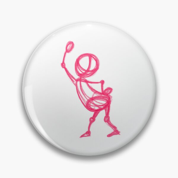 Item preview, Funny Stick Figure Motion Sketch Art designed and sold by Pryhozha.