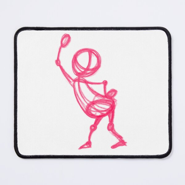 Item preview, Funny Stick Figure Motion Sketch Art designed and sold by Pryhozha.