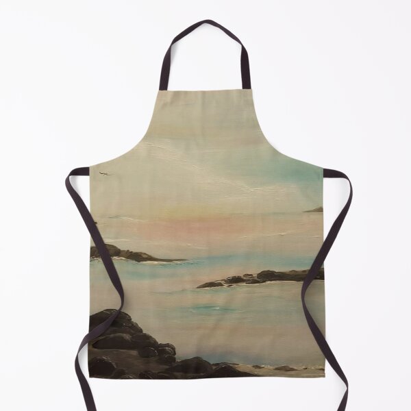 Item preview, Tranquil Sea View with Birds in Flight designed and sold by swilliamson0622.