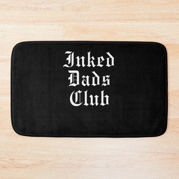 Item preview, Inked Dads Club Old English Font Tattoo Father designed and sold by snowry.