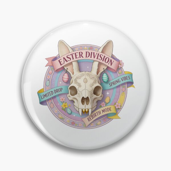 Item preview, Rabbit Skull Easter Shirt – Premium Streetwear Bunny Graphic with Floral Details designed and sold by relso.