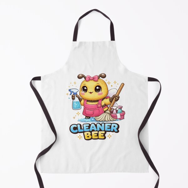 Item preview, Cleaner Bee – Cute Kawaii Cleaning Bee  | Busy Cleaning Bee, Funny Cleaner Gift, Cleaning Lover Aesthetic designed and sold by PurpleJelly.