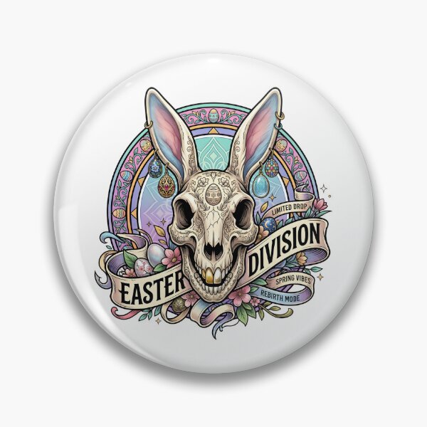 Item preview, Edgy Easter Bunny Skull Graphic – Alternative Streetwear Spring Shirt designed and sold by relso.