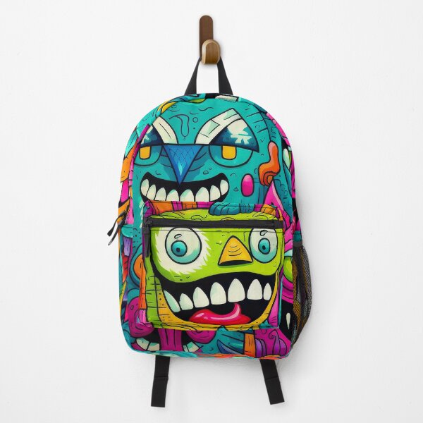 Item preview, Colorful Crazy Monsters – Fun Pop Art Cartoon Creatures designed and sold by Artixshopy98.