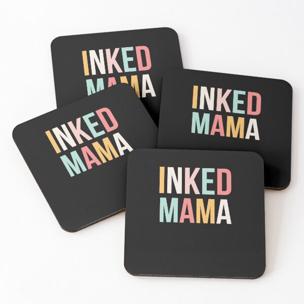 Item preview, Colorful Inked Mama Tattoo Mom Apparel designed and sold by snowry.
