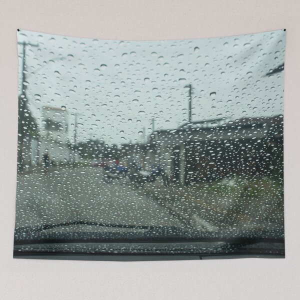 Item preview, windshield with raindrops designed and sold by felipequeiroz.