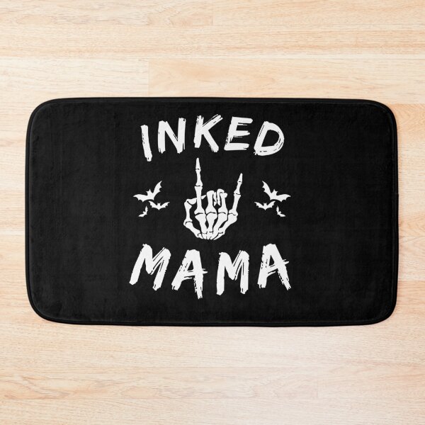 Item preview, Inked Mama Skeleton Hand Rock Sign Bats Design designed and sold by snowry.