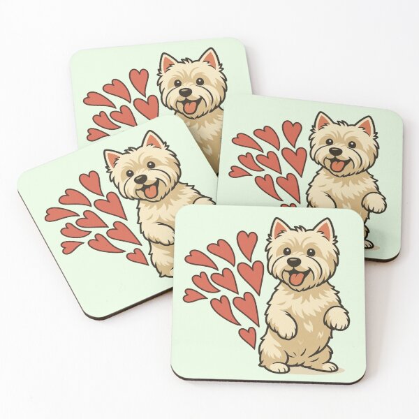 Item preview, Westie Sending Love designed and sold by Ivy-Triggs.