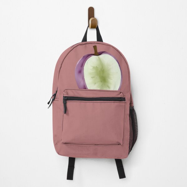 Item preview, half cut purple apple illustration designed and sold by bosamji.
