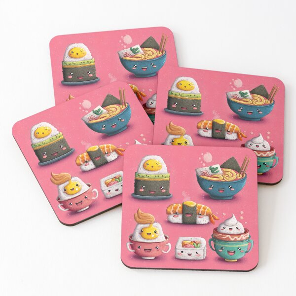 Item preview, Cute Kawaii Sushi and Ramen Bowl Collection designed and sold by EK-World.