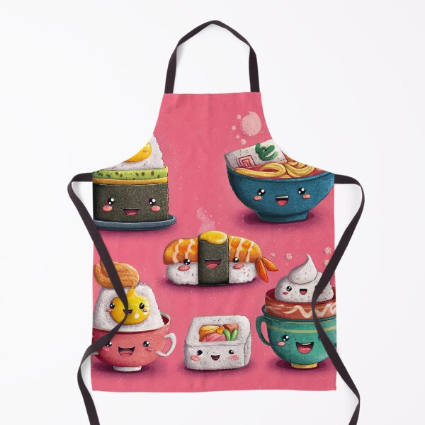 Item preview, Cute Kawaii Sushi and Ramen Bowl Collection designed and sold by EK-World.