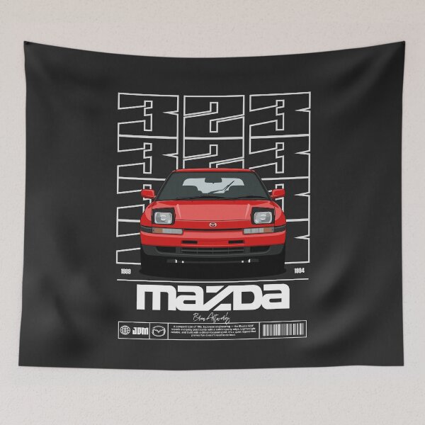 Item preview, Mazda 323F designed and sold by BronArtworks.