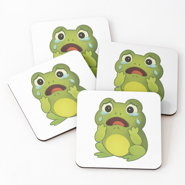 Item preview, Crying Cute Frog Illustration designed and sold by Pryhozha.
