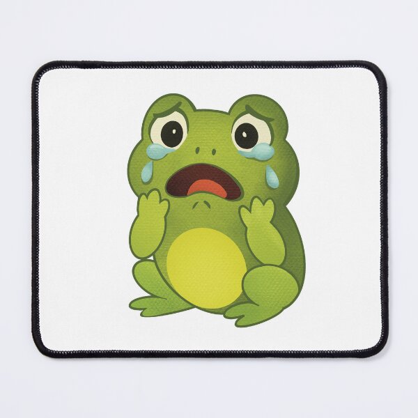 Item preview, Crying Cute Frog Illustration designed and sold by Pryhozha.