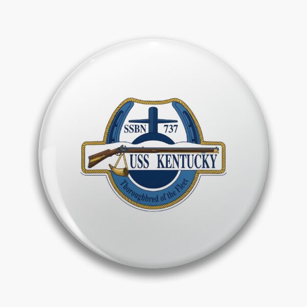 Item preview, USS Kentucky SSBN 737 Submarine Thoroughbred of the Fleet Emblem designed and sold by CharlieDesings.