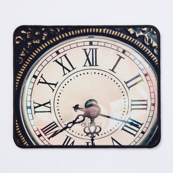 Item preview, The vintage clock with Roman numerals designed and sold by Natalia-Designs.