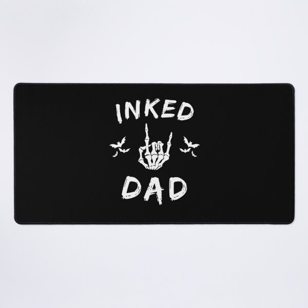 Item preview, Inked Dad Skeleton Hand Rock On Bats Design designed and sold by snowry.