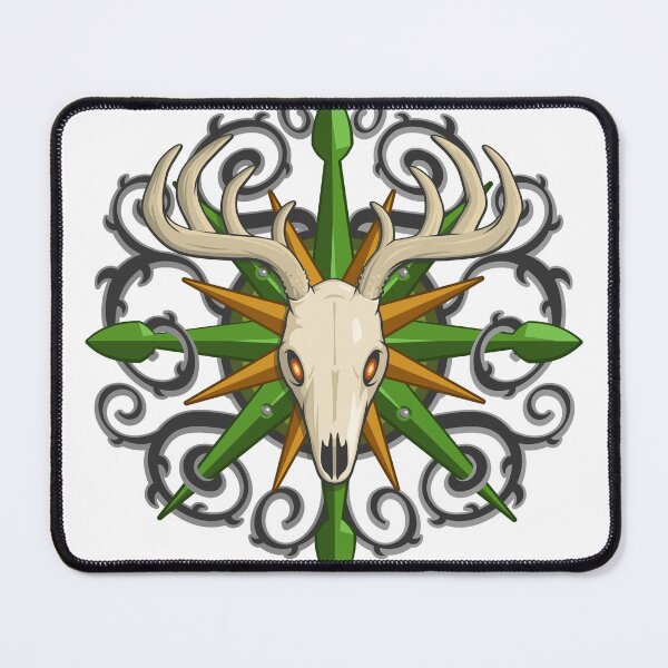 Item preview, Stag Skull - metal star designed and sold by CopperButton.