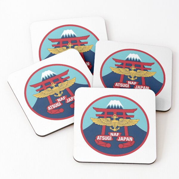 Item preview, NAF Atsugi Japan Naval Air Facility Military Emblem designed and sold by CharlieDesings.
