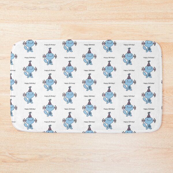 Item preview, Happy Birthday Wooper Blue designed and sold by kyravreeland.