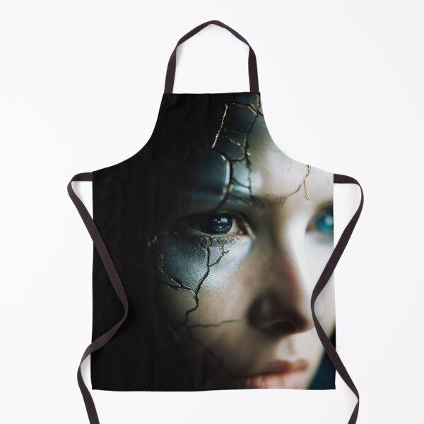 Item preview, Android Girl Portrait Cyberpunk Sci Fi Aesthetic designed and sold by cyberartmaker.