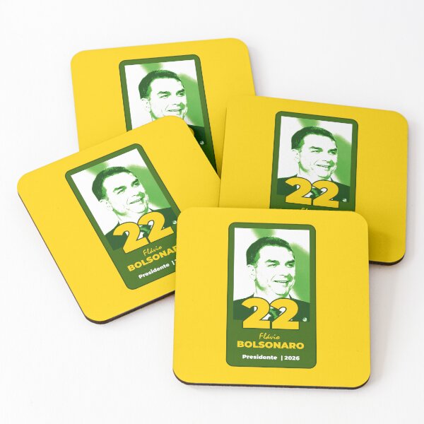 Item preview, Flávio Bolsonaro Presidente 2026 Brasil 22 – Eleições Brasil Camiseta Apoio Política designed and sold by Viral-Xtudio.