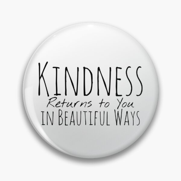 Item preview, Kindness Returns to You in Beautiful Ways – Compassion Affirmation designed and sold by Camila  Ardila.