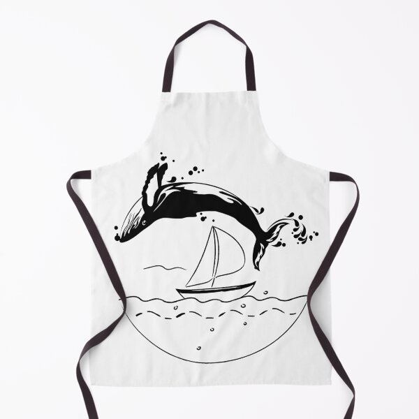 Item preview, ballena saltando velero  designed and sold by geekmania48.