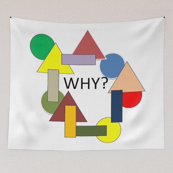Item preview, WHY? designed and sold by George Hutton Hunter.
