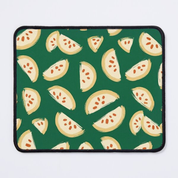 Item preview, vibrant green guava fruit pattern designed and sold by bosamji.