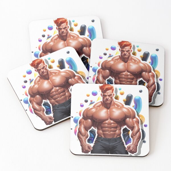 Item preview,  Red-Haired Titan – Abstract Strength #164 designed and sold by ForeverPrintsOK.
