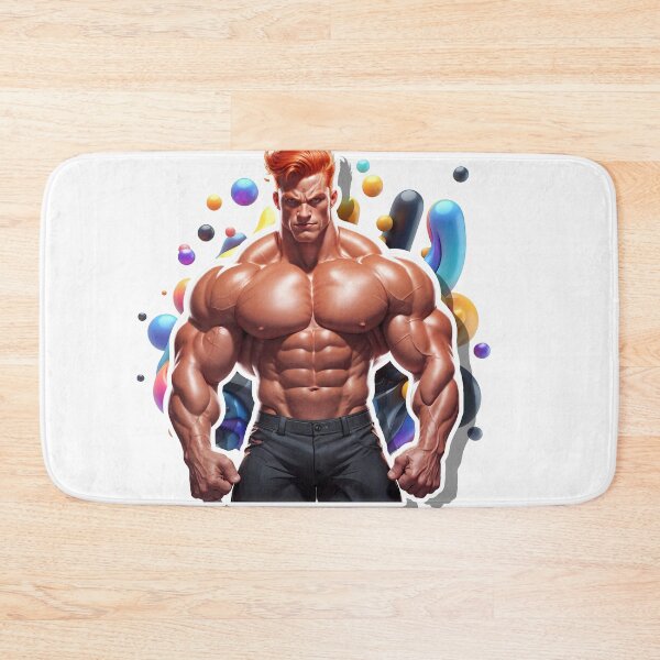 Item preview,  Red-Haired Titan – Abstract Strength #164 designed and sold by ForeverPrintsOK.