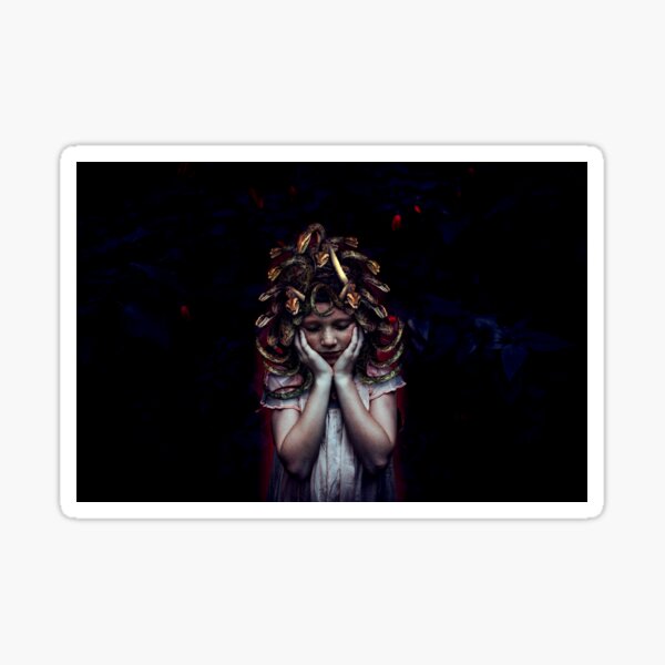 Little Medusa Sticker