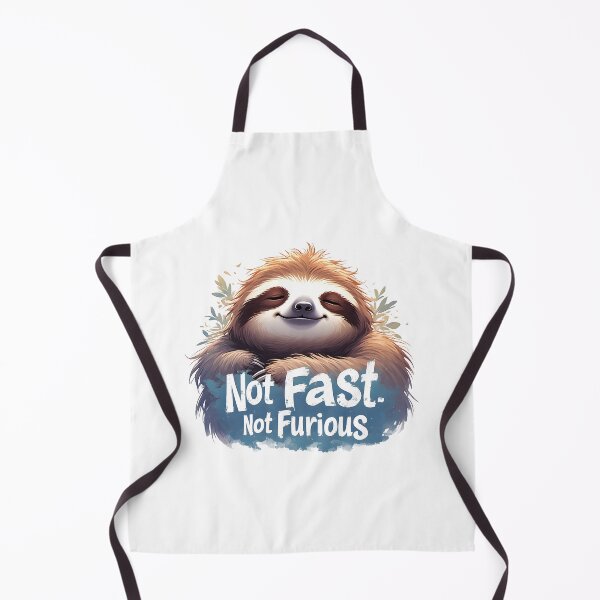 Item preview, Not Fast Not Furious Funny Sloth Design designed and sold by owi-art.