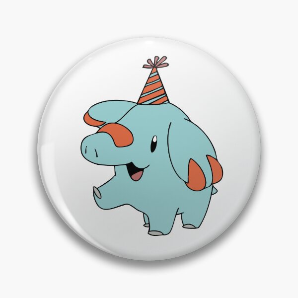 Item preview, Phanpy Party Hat designed and sold by kyravreeland.
