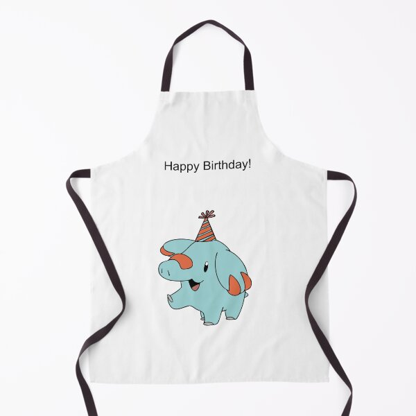 Artikelvorschau, Phanpy, alles Gute zum Geburtstag! entworfen und verkauft von kyravreeland.