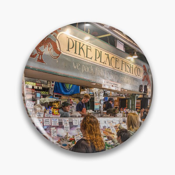 Item preview, Pike Place Fish Market in Seattle Washington designed and sold by jmtphotomedia.