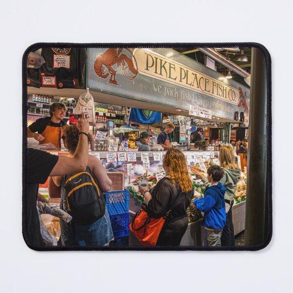 Item preview, Pike Place Fish Market in Seattle Washington designed and sold by jmtphotomedia.