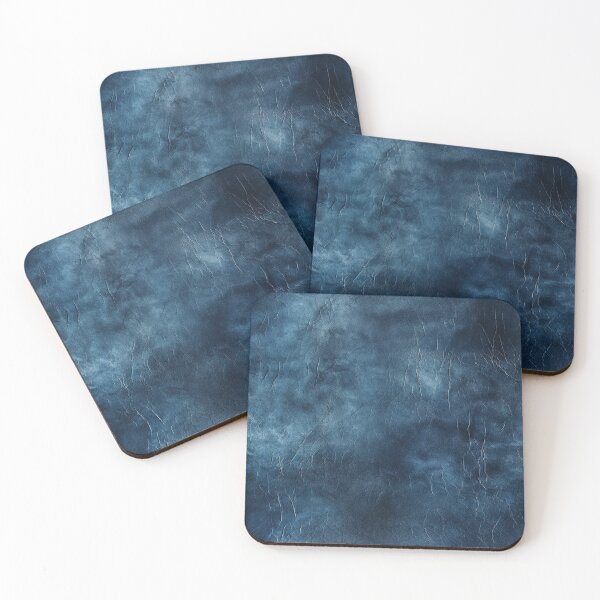 Item preview, Dark Sky Blue Leather designed and sold by DigitaICraft.