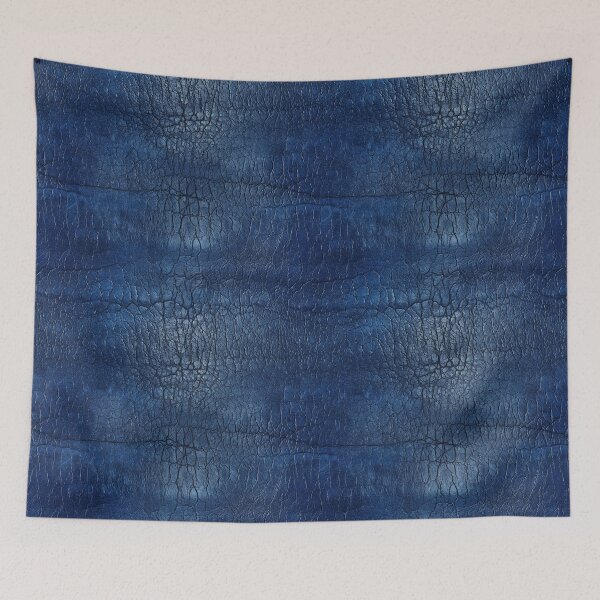 Item preview, Dark Indigo Blue Leather designed and sold by DigitaICraft.