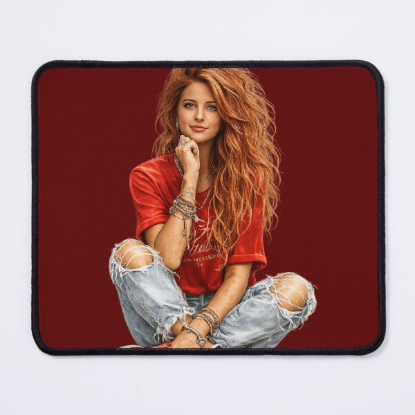 Item preview, Redhead Girl Sitting Cross-Legged designed and sold by dominus49.