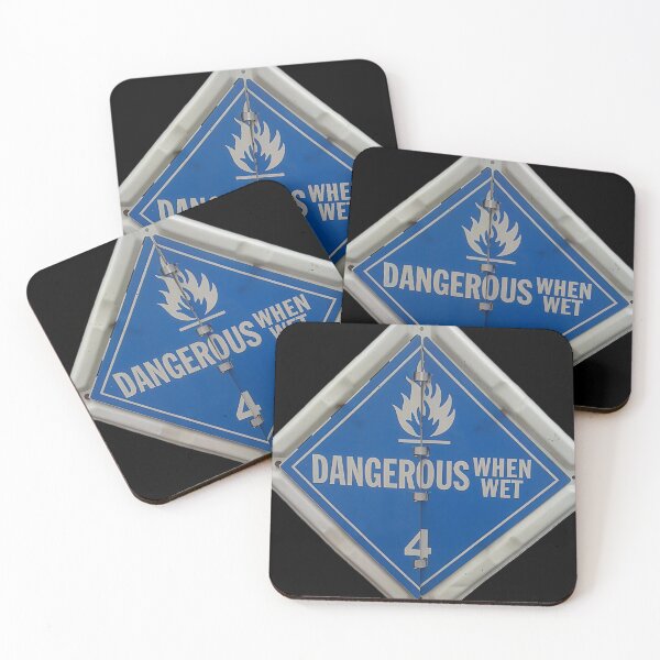 Item preview, Dangerous When Wet Warning Sign designed and sold by russellglantz.