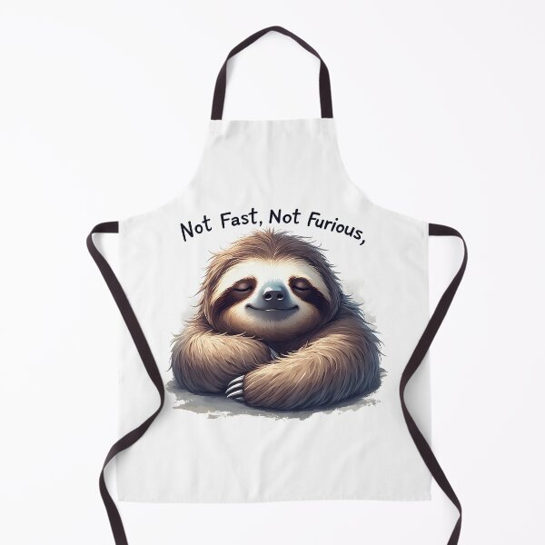 Item preview, Not Fast, Not Furious Sloth Meme designed and sold by owi-art.