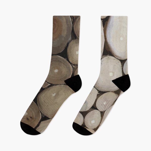 Item preview, Stacked Wooden Logs with Natural Rings designed and sold by Arturo Daniel Garcia Palomo.