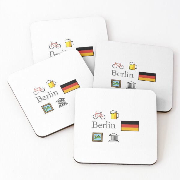 Item preview, Berlin Germany Travel – Landmark, Beer & Culture Emoji Design designed and sold by iccdesignsshop.