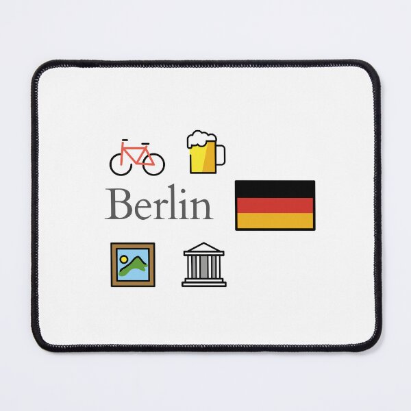 Item preview, Berlin Germany Travel – Landmark, Beer & Culture Emoji Design designed and sold by iccdesignsshop.